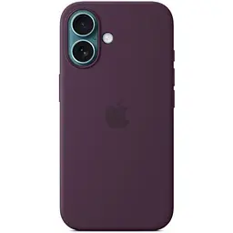 Силіконовий чохол CasePro Silicone Case with MagSafe Plum для iPhone 16 - мініатюра 2