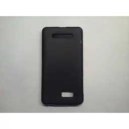 Чохол-накладка для HTC Desire 400 чорний матовий - мініатюра 4