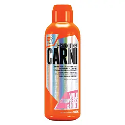Жироспалювач Carni 120 000 Liquid, 1 літр Суниця з м'ятою Extrifit fit0016465