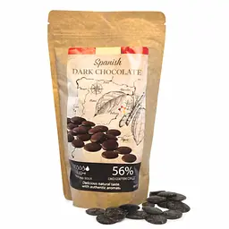Шоколад чорний 56% Natra Cacao 400 г