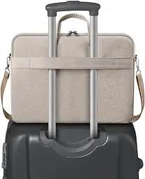 Сумка для ноутбука 15.6'' Defender Solid шкіра, кишеня, бежева - мініатюра 7