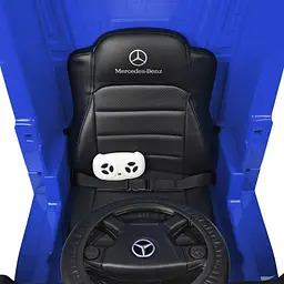 Дитячий електромобіль-вантажівка Bambi M 4208EBLR-4 Mercedes-Benz до 30 кг - мініатюра 4