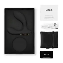 Стимулятор простати LELO Hugo 2 Remote, 10.7 см чорний - мініатюра 2