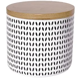 Ємність для зберігання МВМ My Home 450 мл (KP-122 S WHITE/WOOD)