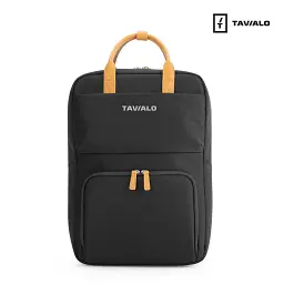 Рюкзак для ноутбука Tavialo 15.6" CityLife TC14 black, 14л (TC14-124BL) - мініатюра 2