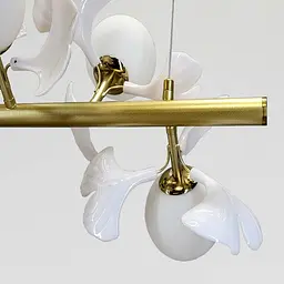 Люстра флористика модерн Art 8134/8AGD - мініатюра 3