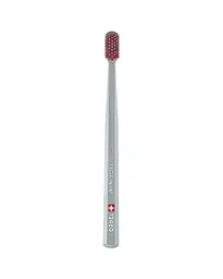 Зубна щітка Curaprox Velvet 12460 сіра з бордовим - мініатюра 2