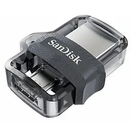 USB флеш накопичувач SanDisk 256GB Ultra Dual Drive USB 3.0 OTG (SDDD3-256G-G46) - мініатюра 4