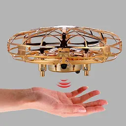 Літаюча іграшка Electronic Fly Topblade з керуванням жестами (Золотий) - мініатюра 2