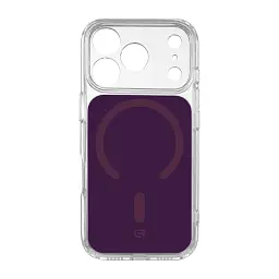 Чехол ArmorStandart Clear Hybrid MagCase для Apple iPhone 18 Pro / 17 Pro Dark Cherry
