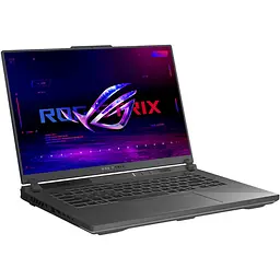 Ігровий ноутбук ASUS ROG Strix G16 G614FR AMD Ryzen 9 9955HX3D до 5, 4 ГГц, 16 дюймів, 2, 5 КБ, WQXGA, IPS, 240 Гц, 32 ГБ DDR5, 1 ТБ SSD, NVIDIA GeForce RTX 5070 Ti 12 ГБ GDDR7, Windows 11 Pro, Eclipse Grey - мініатюра 13