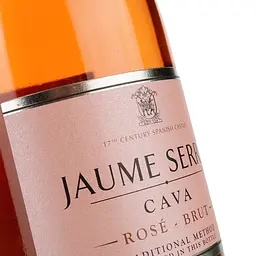 Вино ігристе Jaume Serra Cava Rosado Brut, рожеве, брют, 12%, 0,75 л (16652) - мініатюра 3