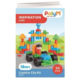 Конструктор PolyM Місто 50 деталей (760007) - мініатюра 2
