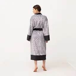 Кімоно жіноче з плюшевого велюру Kimono Luxury 18380 XL - мініатюра 2