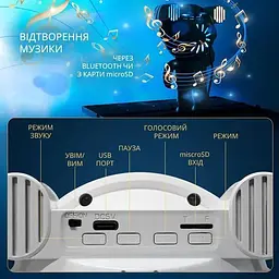 Проектор ночной XPRO Космонавт (41069-15855_506) - мініатюра 6