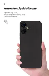 Чехол ArmorStandart ICON для Tecno POVA NEO 3 (LH6n) Camera cover Black (ARM70381) - мініатюра 7