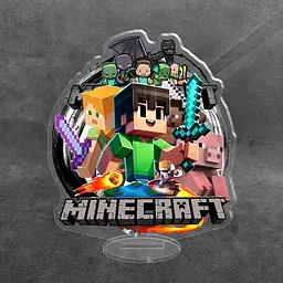 Акрилова колекційна фігурка Chibi Minecraft (2) 10 cм