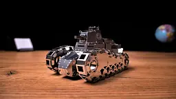 Колекційна модель Metal Time Nimble Fighter MT010 Grey - мініатюра 4