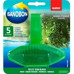 Туалетний блок Sano Зелений ліс 55 г (7290102990030)
