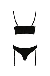 Сексуальний комплект Casmir Lara L/XL чорний - мініатюра 4