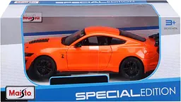 Автомодель Maisto 2020 Ford Mustang Shelby GT500 , оранжевий, 1:24 (31532 orange) - мініатюра 6