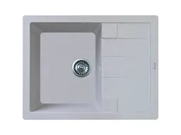 Кухонна мийка Adamant ANILA old stone 645x495x200 мм, з крилом 64,5 см - мініатюра 1