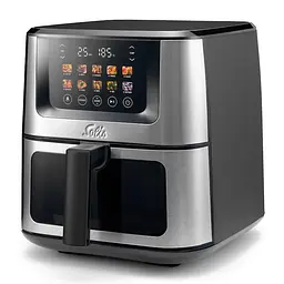 Мультипіч (аерогриль) Solis Air Fry & Dry XL 7,5л чорна (97978) - мініатюра 2
