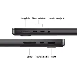 Ноутбук Apple MacBook Pro 14 A3434 M5 Space Black (MDE04UA/A) - мініатюра 3