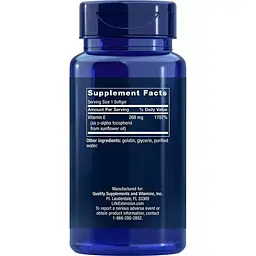 Вітамін E Life Extension Super Vitamin E 268 мг 90 гелевих капсул - мініатюра 2