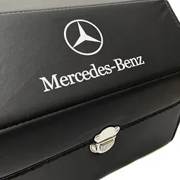 Органайзер саквояж у багажник Mercedes-Benz 38 x 31 x 29 см Еко-шкіра Чорний 1 шт - мініатюра 11