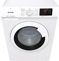 Пральна машина Gorenje з фронтальним завантаженням WHE72SFS, 7кг, 1200, A+++, Пар, глибина 46см, Дисплей, Білий (WHE72SFS) - мініатюра 8