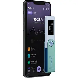 Апаратний гаманець для криптовалют Ledger Nano S Plus Pastel Green (LNSPPG) - мініатюра 5