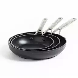 Набір сковорідок KitchenAid FHA 20+24+28 см з керамічним покриттям (CC005699-001)