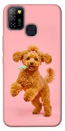 TPU чохол Demsky Happy poodle для Infinix Hot 10 Lite