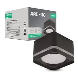 Накладний світильник Ardero ML407 під лампу чорний
