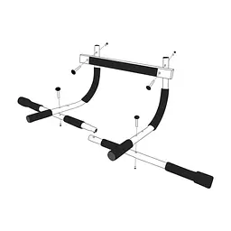 Турнік PowerPlay 4129 Pull Up Pro Black дверний багатофункціональний (PP_4129) - мініатюра 3