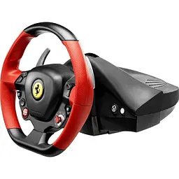 Ігрове кермо з педалями Thrustmaster Ferrari 458 Spider [4460105] Вітрина [147854] - мініатюра 4
