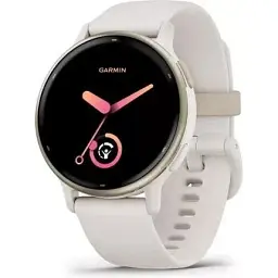 Смарт-часи Garmin vivoactive 5 Кремовий Золотистий Aluminum Bezel з Ivory Case and Silicone Band (010-02862-11/5B)