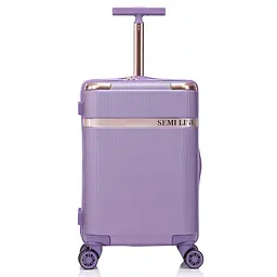 Валіза мала для ручної поклажі Semi Line 20 дюймів (S) дюймів (S) ABS-Plastic Purple (T5916-2) - мініатюра 2