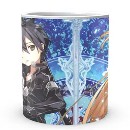Кухоль GeekLand Sword Art Online Майстра меча онлайн Кіріто Асуна SAO 02.15 330 мл білий - мініатюра 2