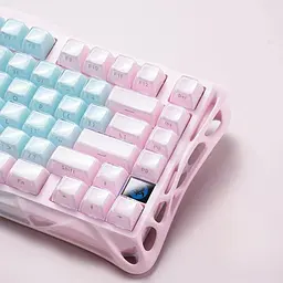 Клавіатура GravaStar Mercury K1 Lite 80 keys BSUN Grey BT/WL/USB Aurora Mist (GSK1LITE_PM_MINT) - мініатюра 6