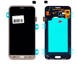Дисплей Samsung J320 Galaxy J3 2016 OLED золотий