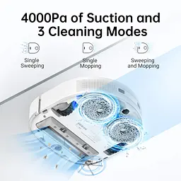 Робот-пилосос Xiaomi Dreame Vacuum Cleaner Bot W10 [RLS5C_W10] [77992] - мініатюра 4
