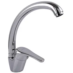 Змішувач кухонний Globus Lux Solly GLSO-0103S-WH латунний без шлангів - мініатюра 2