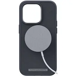 Чохол-накладка Njord Genuine Leather MagSafe Case Black для iPhone 14 Pro (NA43GL00U) - мініатюра 3