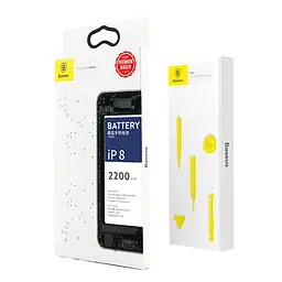 Акумулятор посилений Baseus для iPhone 8 батарея підвищеної ємності 2200mAh - мініатюра 3
