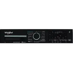 Whirlpool Пральна машина Whirlpool фронтальна, 7кг, 1400, A, 49.6см, дисплей, пара, інвертор, люк чорний, білий - мініатюра 4
