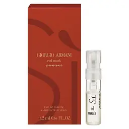 Оригінал Мініатюра Giorgio Armani Si Passione Red Musk 1.2 мл Парфумована вода - мініатюра 2
