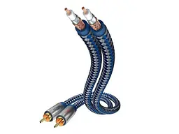 Межблочный аудиокабель 2RCA-2RCA Inakustik Premium Audio Stereo RCA 0.75m