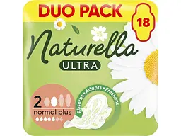 Прокладки гігієнічні NATURELLA Денні 5 крапель 18 шт Ultra Normal Plus Duo